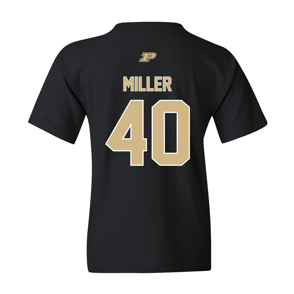 Purdue - NCAA Football : Hudson Miller - Sports Shersey Youth T-Shirt