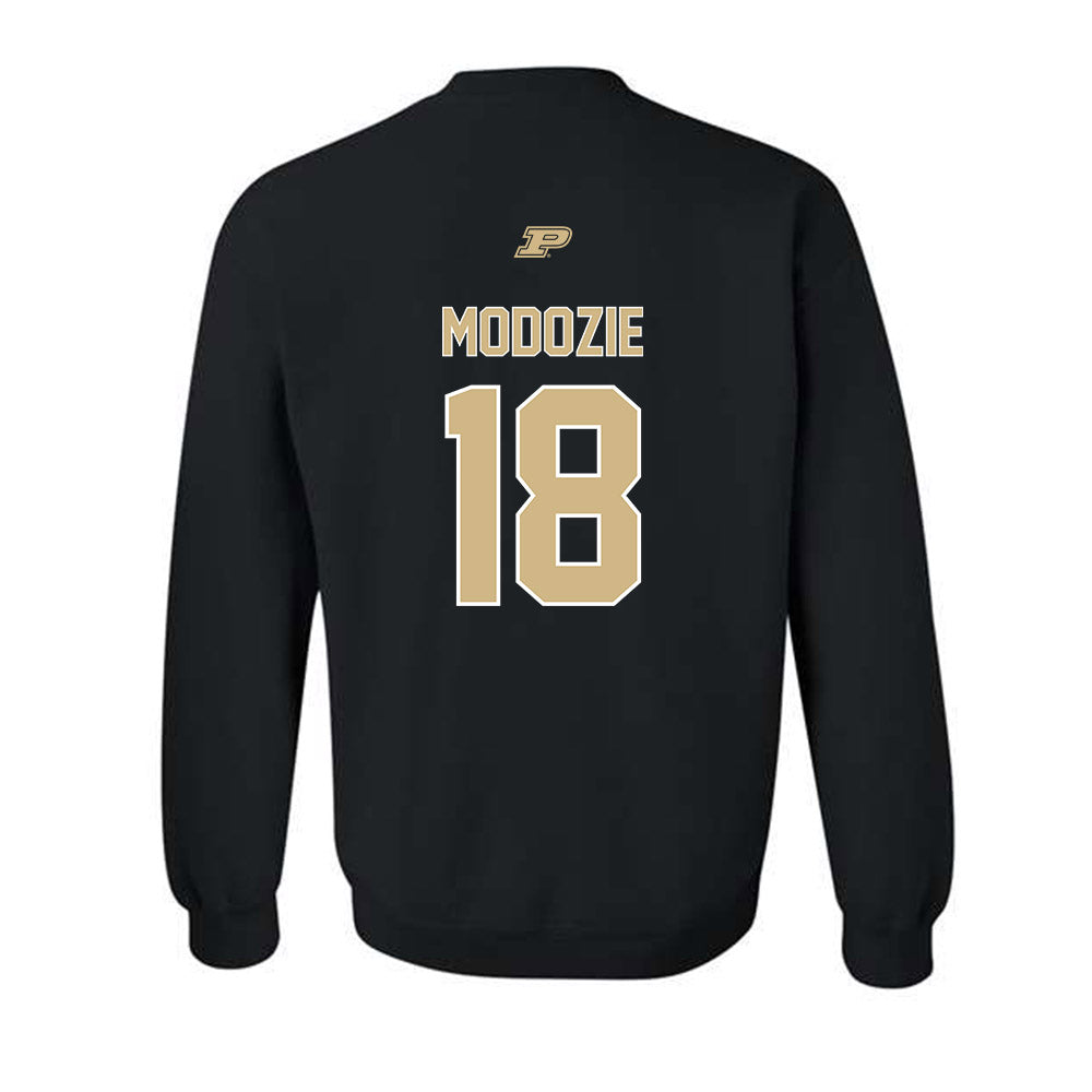 Purdue - NCAA Football : Elo Modozie - Sports Shersey Crewneck Sweatshirt-1