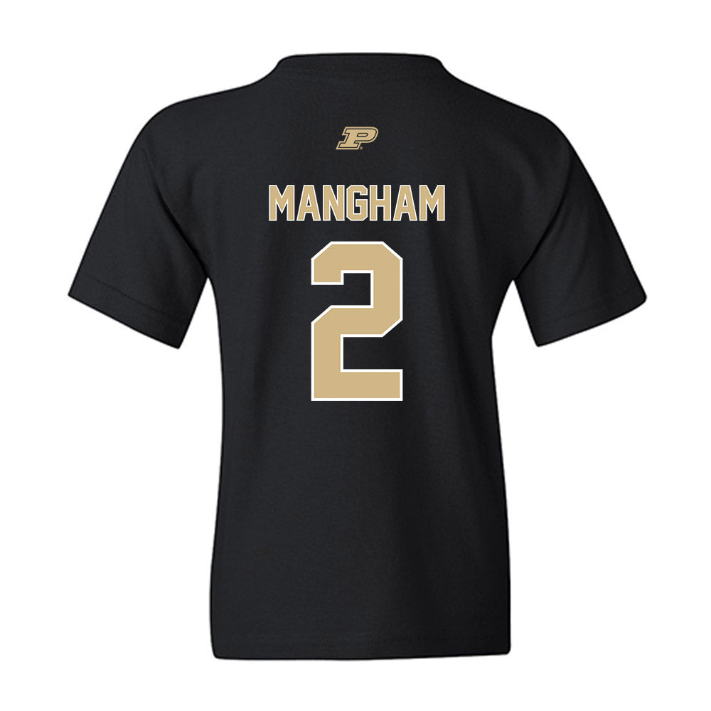 Purdue - NCAA Football : Jaden Mangham - Sports Shersey Youth T-Shirt-1