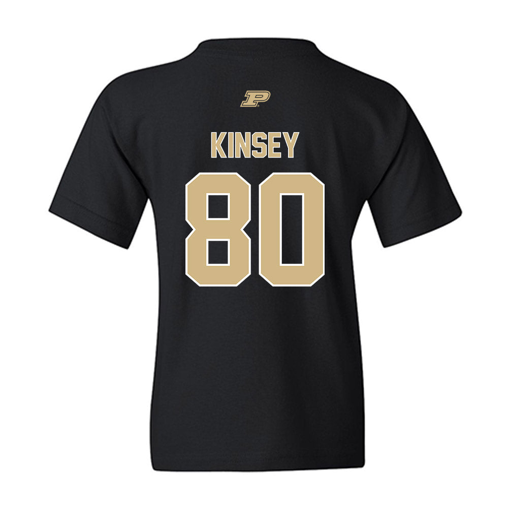 Purdue - NCAA Football : Brandon Kinsey - Sports Shersey Youth T-Shirt-1
