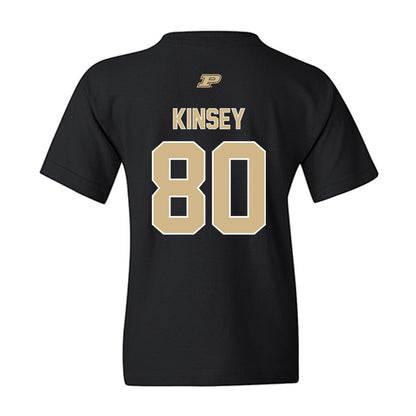 Purdue - NCAA Football : Brandon Kinsey - Sports Shersey Youth T-Shirt-1