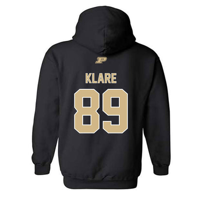 Purdue - NCAA Football : Luke Klare - Sports Shersey Hooded Sweatshirt-1