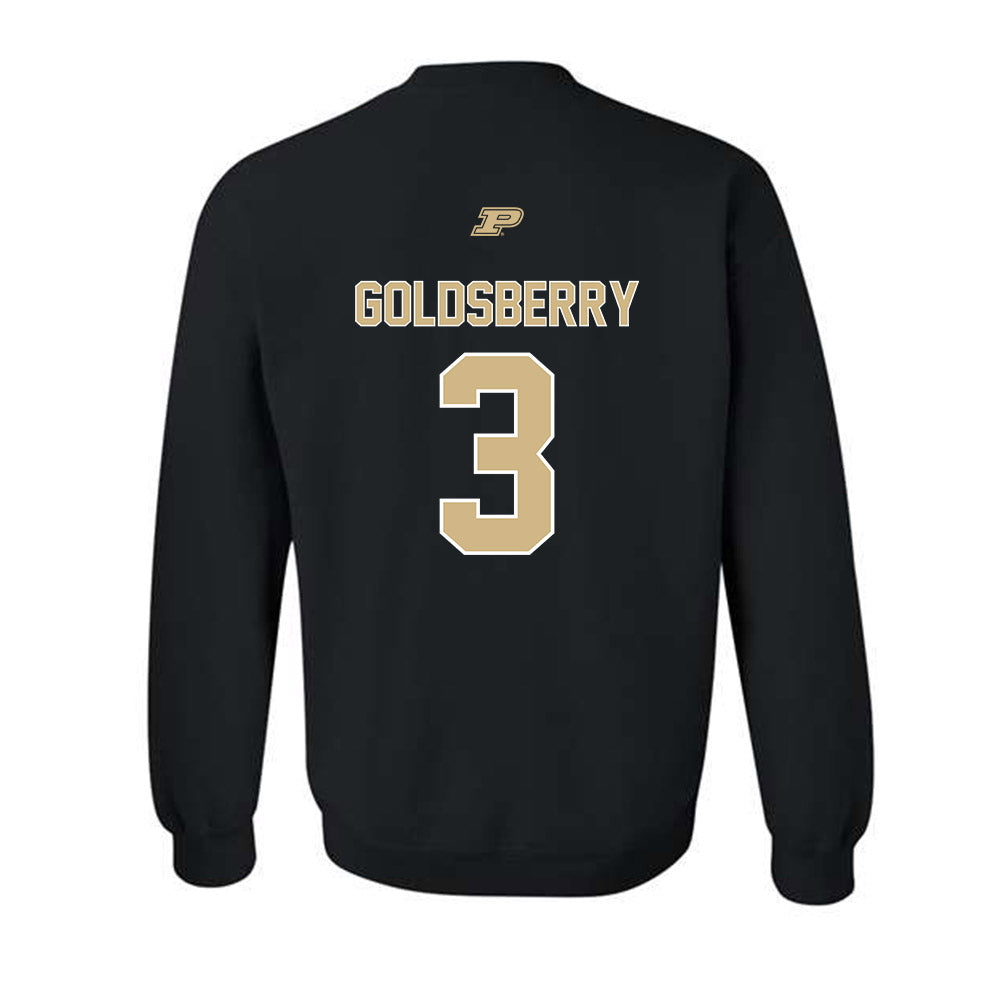 Purdue - NCAA Football : Jett Goldsberry - Sports Shersey Crewneck Sweatshirt-1