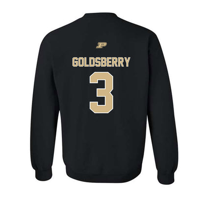 Purdue - NCAA Football : Jett Goldsberry - Sports Shersey Crewneck Sweatshirt-1