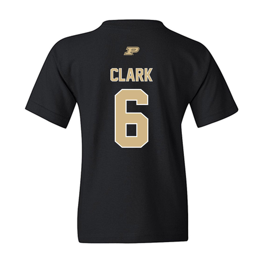 Purdue - NCAA Football : Mister Clark - Sports Shersey Youth T-Shirt-1