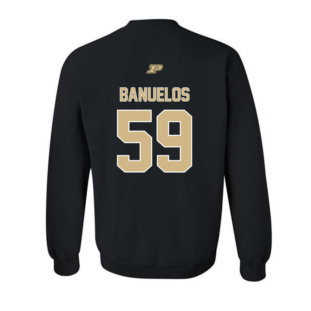Purdue - NCAA Football : Micah Banuelos - Sports Shersey Crewneck Sweatshirt-1