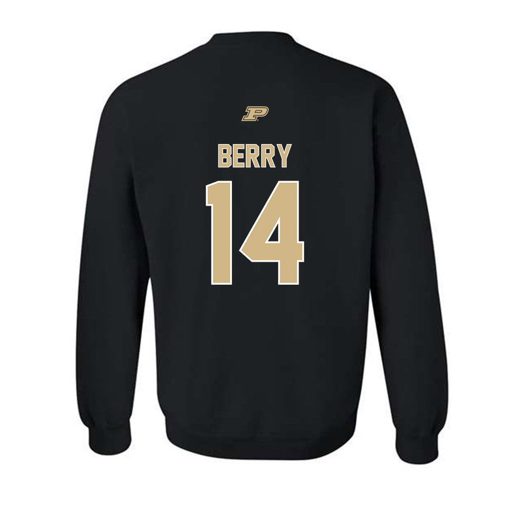 Purdue - NCAA Football : Corin Berry - Sports Shersey Crewneck Sweatshirt-1