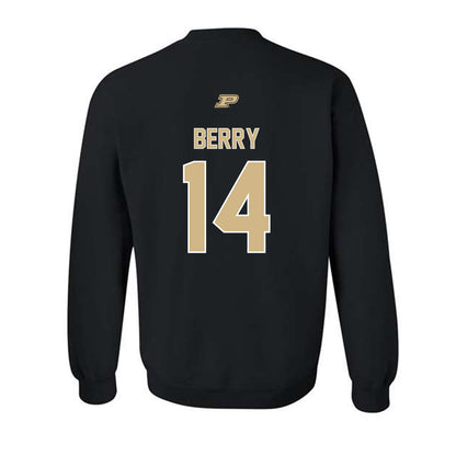 Purdue - NCAA Football : Corin Berry - Sports Shersey Crewneck Sweatshirt-1