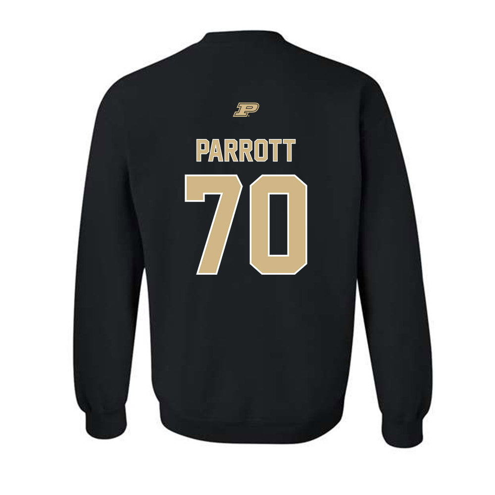 Purdue - NCAA Football : Maxwell Parrott - Sports Shersey Crewneck Sweatshirt-1
