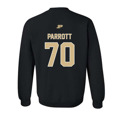 Purdue - NCAA Football : Maxwell Parrott - Sports Shersey Crewneck Sweatshirt-1