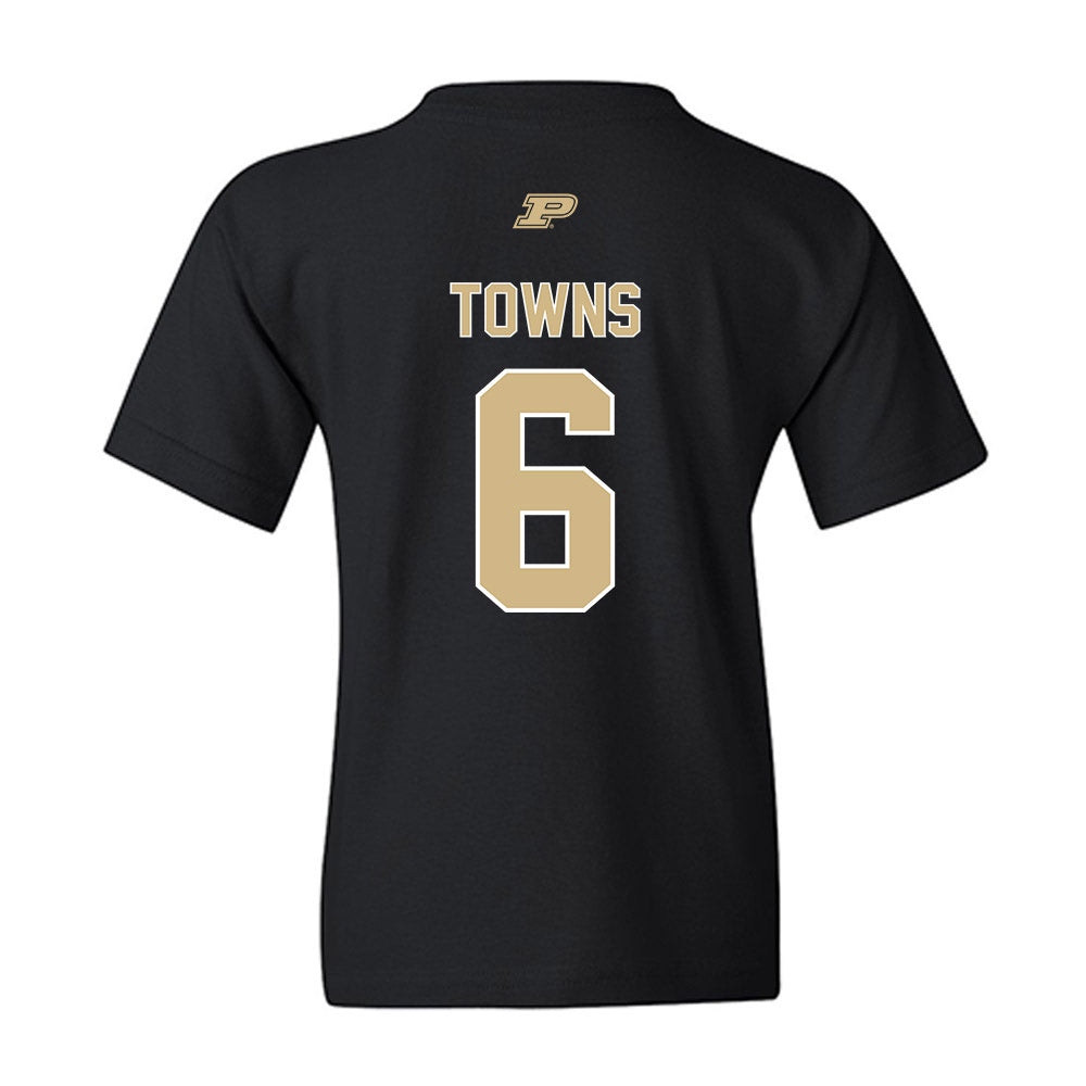 Purdue - NCAA Football : Armari Towns - Sports Shersey Youth T-Shirt-1