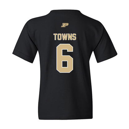 Purdue - NCAA Football : Armari Towns - Sports Shersey Youth T-Shirt-1