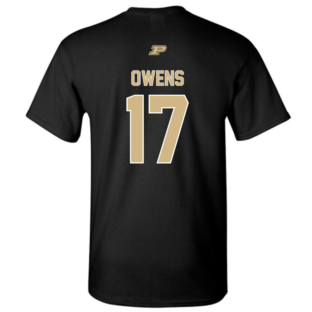 Purdue - NCAA Football : Bisi Owens - Sports Shersey T-Shirt-1