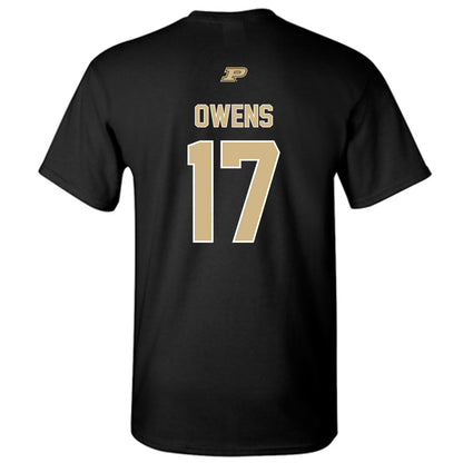 Purdue - NCAA Football : Bisi Owens - Sports Shersey T-Shirt-1