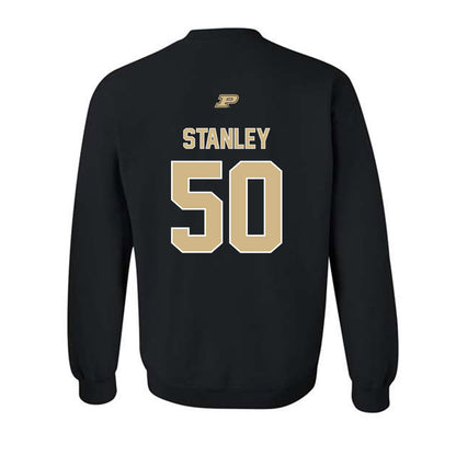 Purdue - NCAA Football : Boaz Stanley - Sports Shersey Crewneck Sweatshirt-1