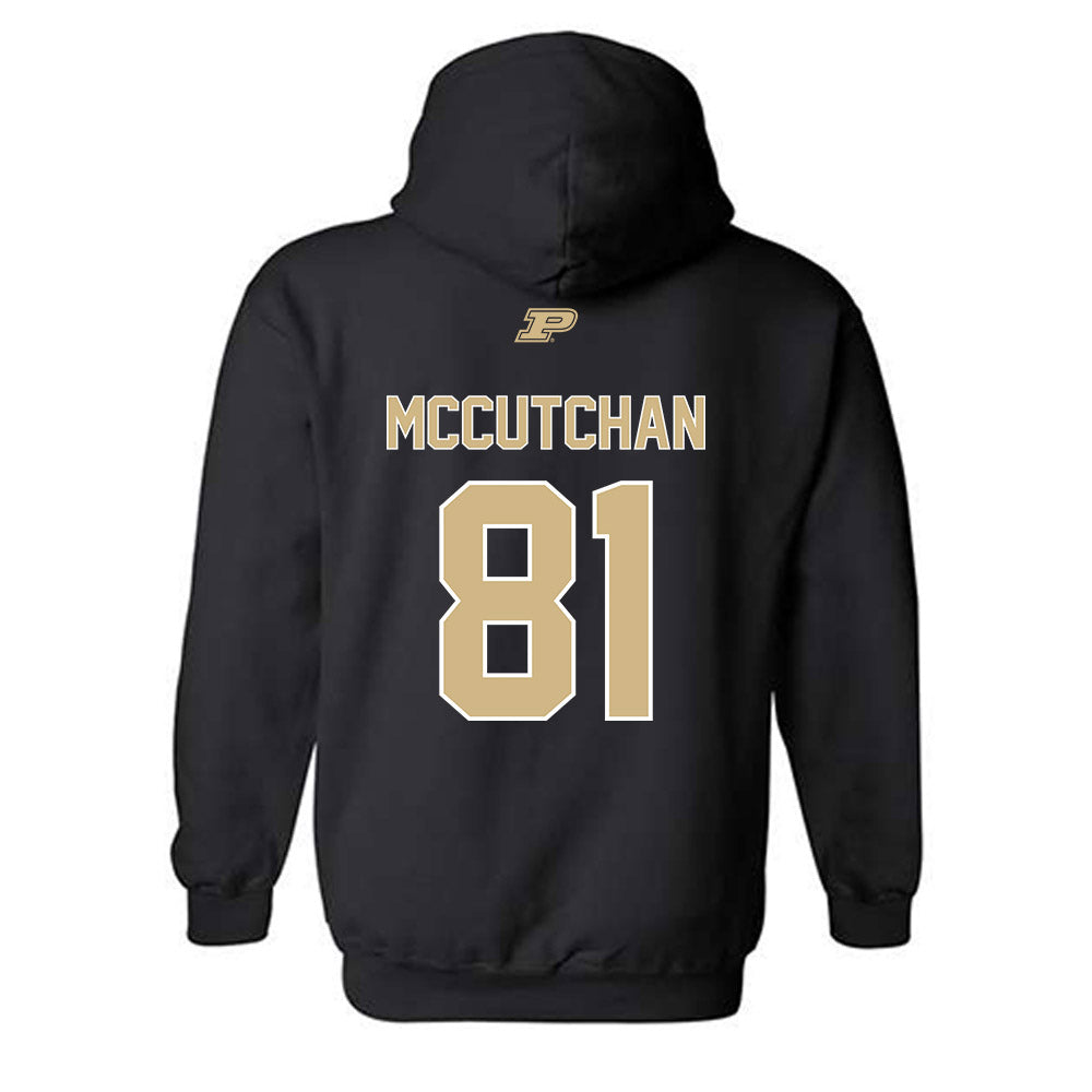Purdue - NCAA Football : Cooper McCutchan - Sports Shersey Hooded Sweatshirt-1