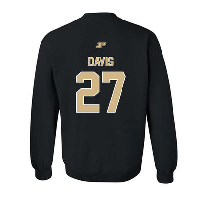 Purdue - NCAA Football : Owen Davis - Sports Shersey Crewneck Sweatshirt-1