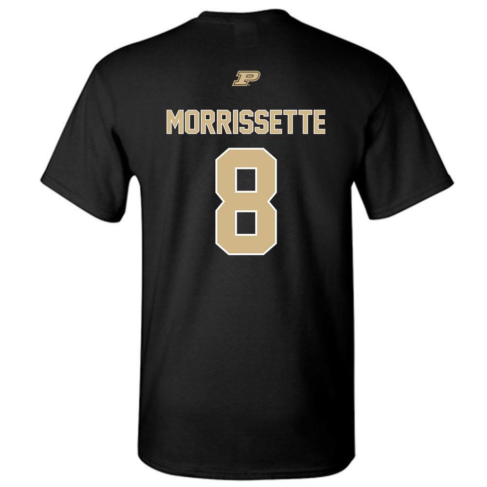 Purdue - NCAA Football : Denylon Morrissette - Sports Shersey T-Shirt-1