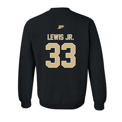 Purdue - NCAA Football : Jeremy Lewis Jr. - Sports Shersey Crewneck Sweatshirt-1