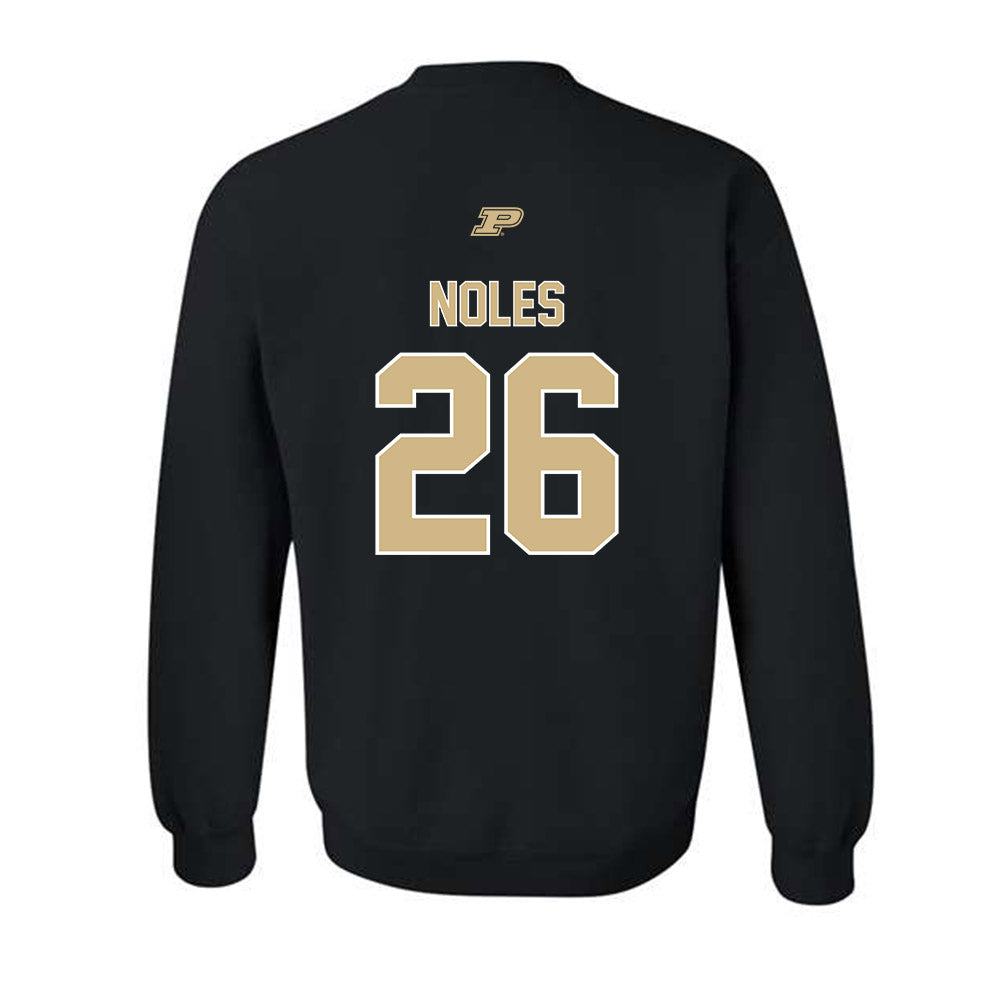 Purdue - NCAA Football : Dax Noles - Sports Shersey Crewneck Sweatshirt-1