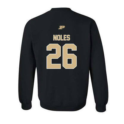 Purdue - NCAA Football : Dax Noles - Sports Shersey Crewneck Sweatshirt-1