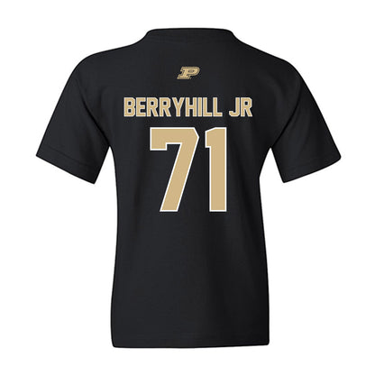 Purdue - NCAA Football : Terrell Berryhill jr - Sports Shersey Youth T-Shirt-1