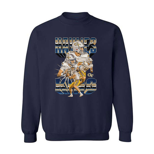 Georgia Tech - NCAA Football : Haynes King - Crewneck Sweatshirt
