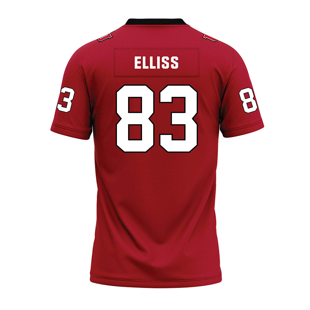 Utah - NCAA Football : Elijah Elliss - Red Premium Football Jersey-1