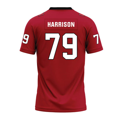 Utah - NCAA Football : Alex Harrison - Red Premium Football Jersey