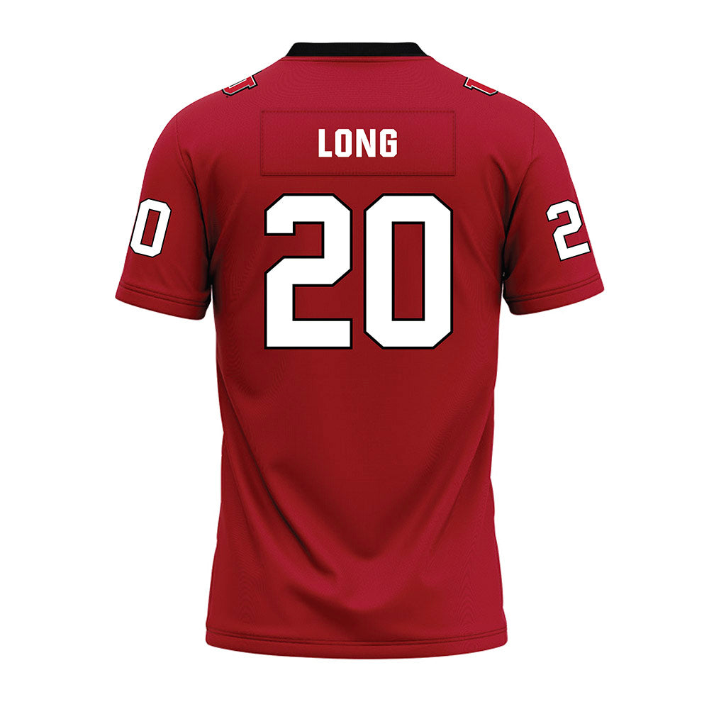 Utah - NCAA Football : King Long - Red Premium Football Jersey-1