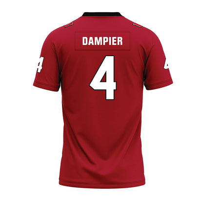 Utah - NCAA Football : Devon Dampier - Red Premium Football Jersey-1