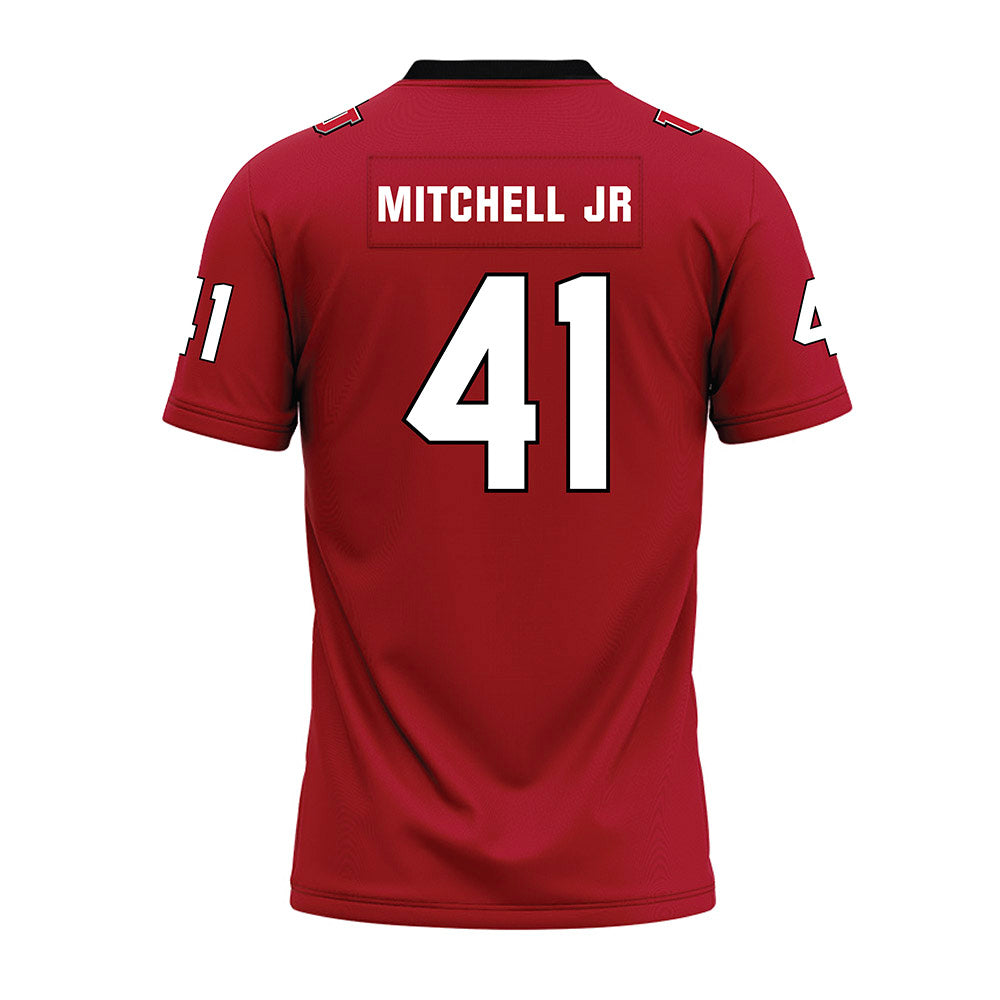 Utah - NCAA Football : LaGary Mitchell Jr - Red Premium Football Jersey-1