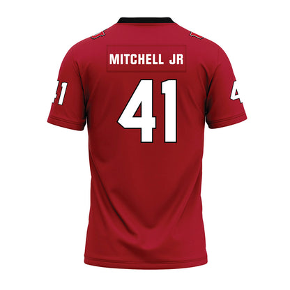 Utah - NCAA Football : LaGary Mitchell Jr - Red Premium Football Jersey-1