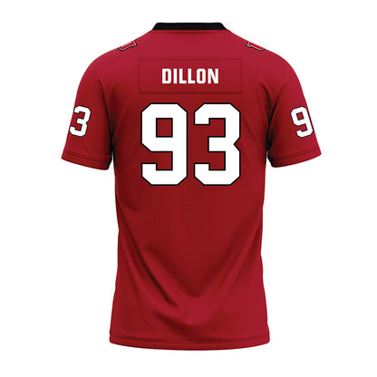 Utah - NCAA Football : Kash Dillon - Red Premium Football Jersey