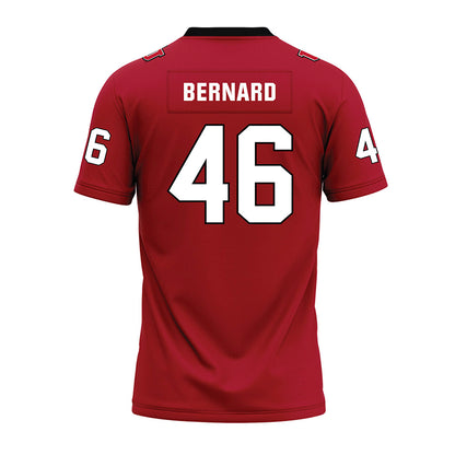 Utah - NCAA Football : Mauka Bernard - Red Premium Football Jersey-1