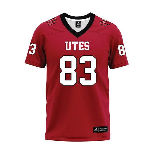 Utah - NCAA Football : Elijah Elliss - Red Premium Football Jersey-0