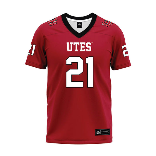 Utah - NCAA Football : LaMarcus Bell - Red Premium Football Jersey-0