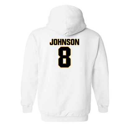 Towson - NCAA Football : Jaydyn Johnson - Classic Fashion Shersey Hooded Sweatshirt-1