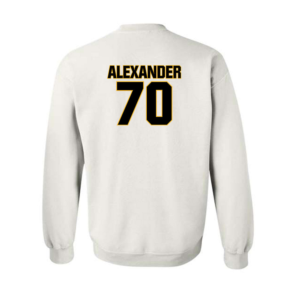 Towson - NCAA Football : TKhi Alexander - Classic Fashion Shersey Crewneck Sweatshirt-1