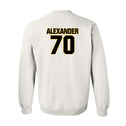 Towson - NCAA Football : TKhi Alexander - Classic Fashion Shersey Crewneck Sweatshirt-1