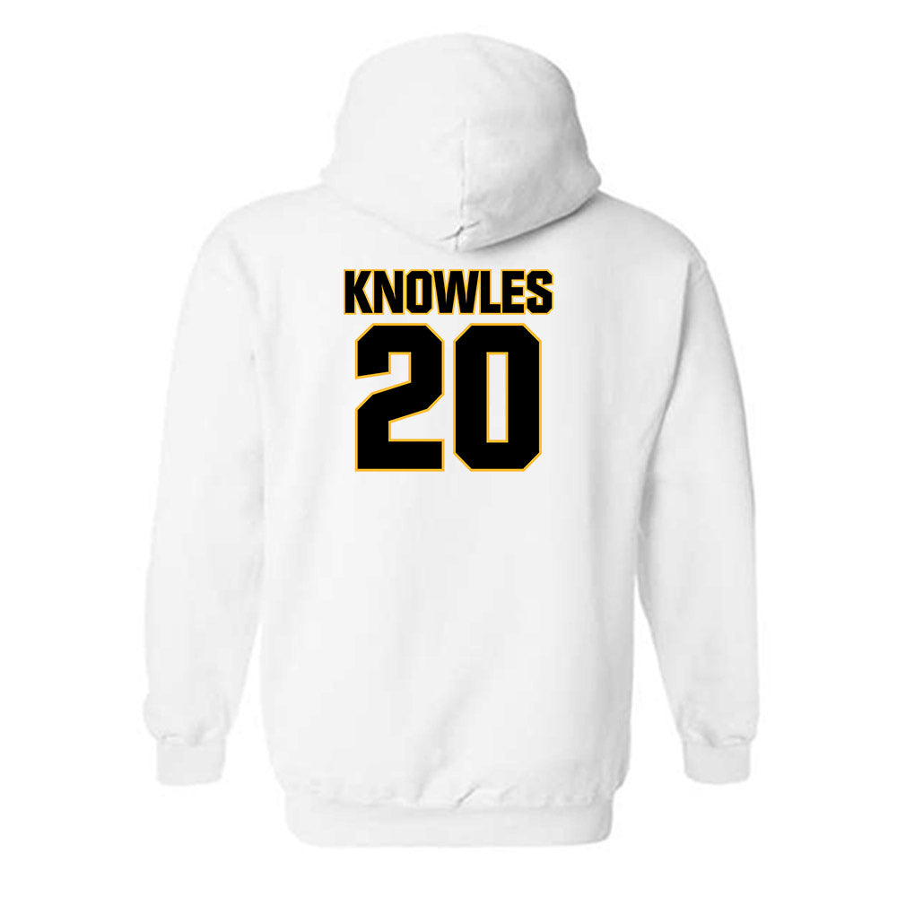 Towson - NCAA Baseball : Aden Knowles - Classic Fashion Shersey Hooded Sweatshirt-1