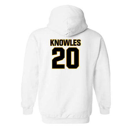 Towson - NCAA Baseball : Aden Knowles - Classic Fashion Shersey Hooded Sweatshirt-1