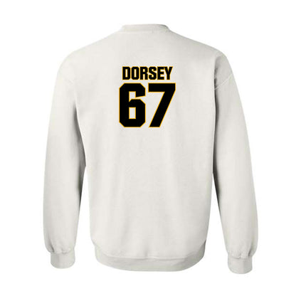 Towson - NCAA Football : Chase Dorsey - Classic Fashion Shersey Crewneck Sweatshirt-1