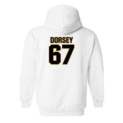 Towson - NCAA Football : Chase Dorsey - Classic Fashion Shersey Hooded Sweatshirt-1