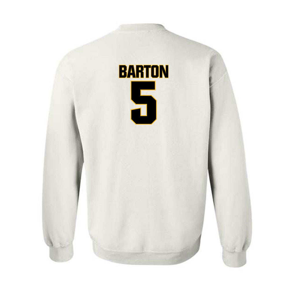 Towson - NCAA Men's Basketball : Jon Barton - Classic Fashion Shersey Crewneck Sweatshirt-1