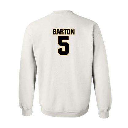 Towson - NCAA Men's Basketball : Jon Barton - Classic Fashion Shersey Crewneck Sweatshirt-1