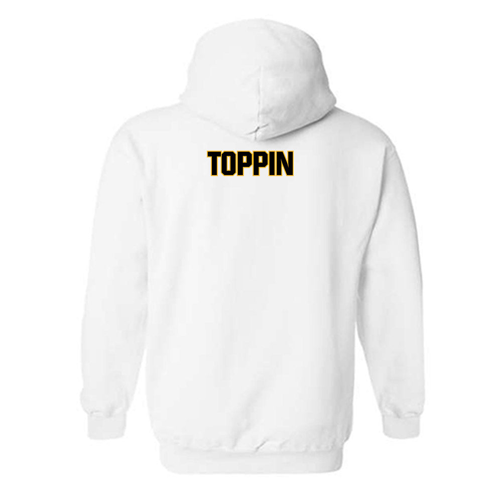 Towson - NCAA Women's Track & Field : Aniyah Toppin - Classic Fashion Shersey Hooded Sweatshirt-1