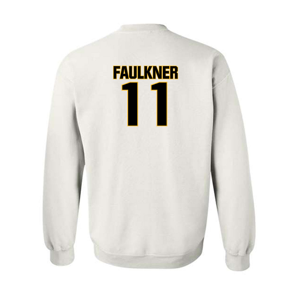 Towson - NCAA Football : Peyton Faulkner - Classic Fashion Shersey Crewneck Sweatshirt-1