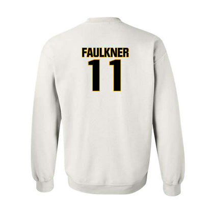 Towson - NCAA Football : Peyton Faulkner - Classic Fashion Shersey Crewneck Sweatshirt-1