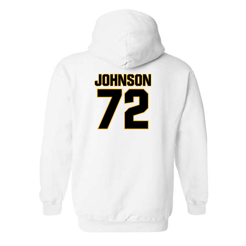 Towson - NCAA Football : Aidan Johnson - Classic Fashion Shersey Hooded Sweatshirt-1